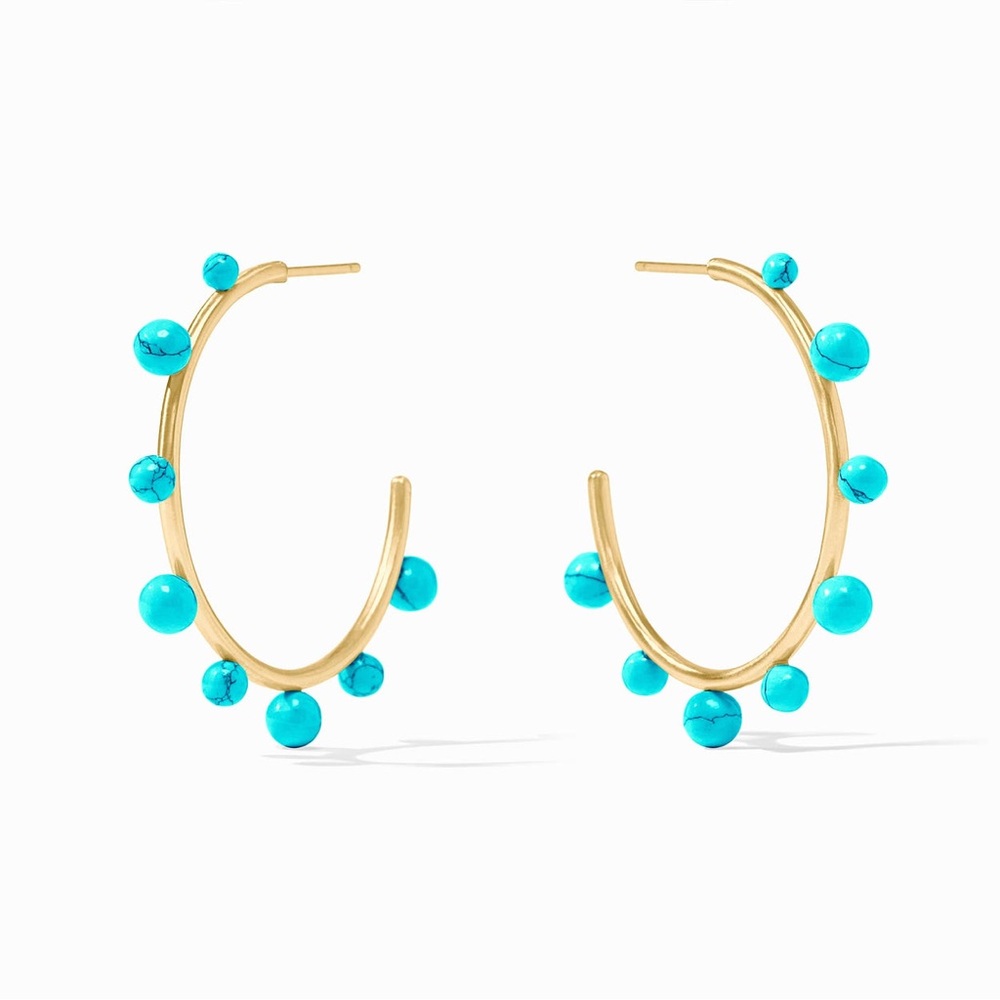 Julie Vos Hydra Stone Hoop